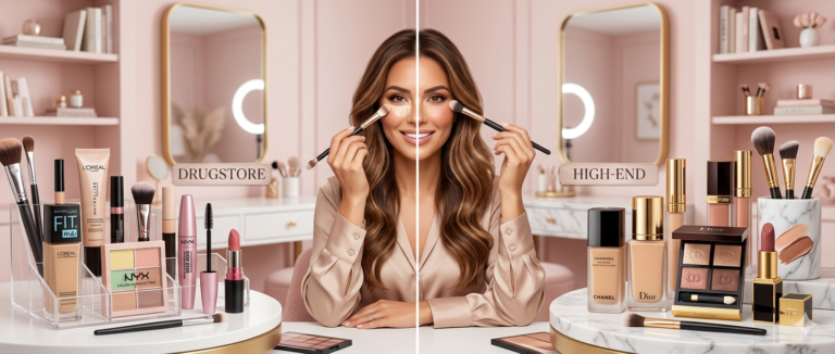 Drugstore vs High-End Makeup: Is the Price Tag Really Worth It?