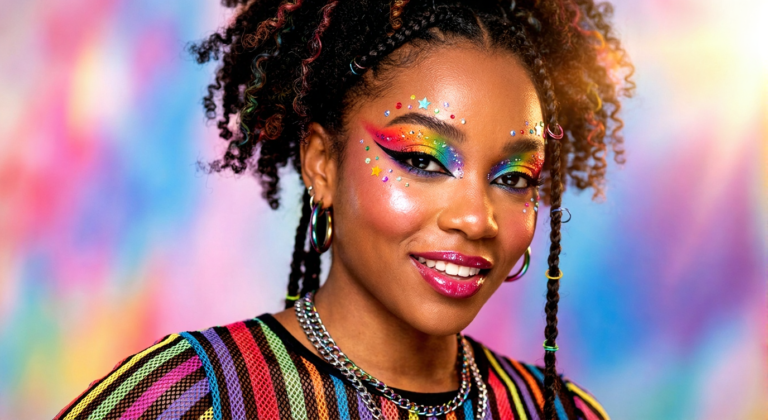 22 Rainbow Makeup Ideas to Express Your Pride