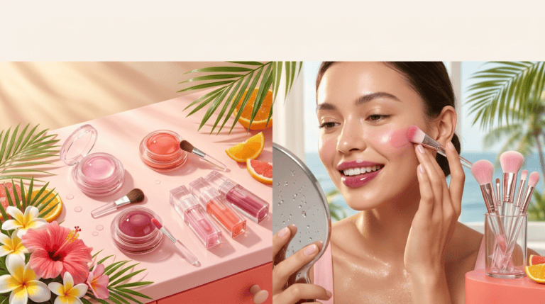 Jelly Blush and Lip Oils: How to Nail the Dewy Summer Look