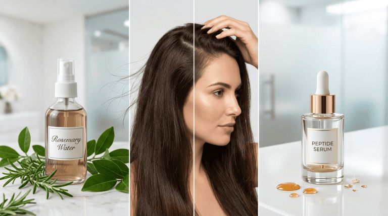 Rosemary Water vs. Peptide Serums: Which Actually Stops Hair Loss?